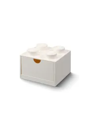 Szufladka na biurko klocek LEGO Brick 4 Bia�a