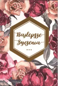 Art Nuvo Karnet Najlepsze �yczenia