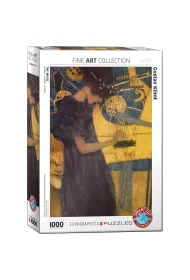 Puzzle 1000 el. Muzyka, Gustacv Klimt Eurographics