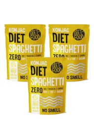 Diet-Food Makaron konjac spaghetti Zestaw 3 x 200 g