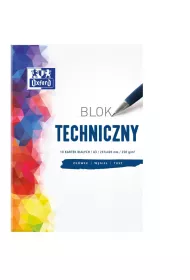 Oxford Blok techniczny A3 biay 10 kartek 10 szt.