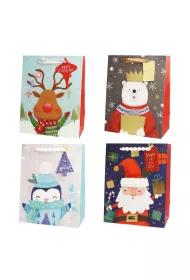 incood. Torba prezentowa 26x32 �wi�ta brokat hot stamp