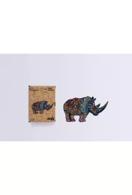 Puzzle drewniane eko 72 el. Rzadki nosoro�ec A4 PuzzleOK