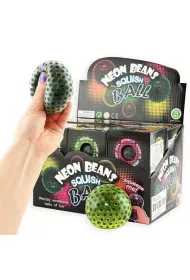 Sensoryczny gniotek z kulkami Neon 7cm MIX Robe