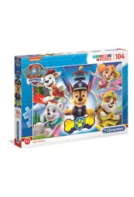 Puzzle 104 el. SuperColor. Psi Patrol Clementoni