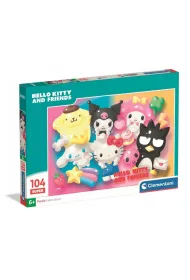Puzzle 104 Super Hello Kitty Clementoni