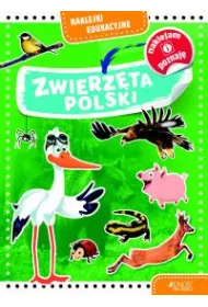 Naklejki edukacyjne. Zwierz�ta Polski