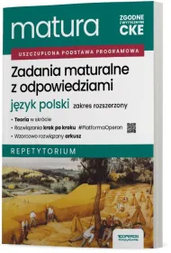 Matura 2026. J�zyk polski. Zadania maturalne z odpowiedziami. Repetytorium. Zakres rozszerzony