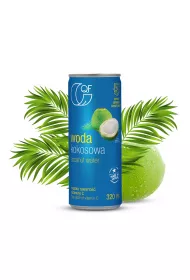 Quality Food Woda kokosowa z witamin C 320 ml