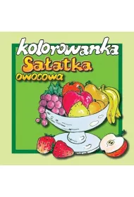 Sa�atka owocowa - kolorowanka