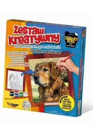 Wypuka malowanka Psy - Golden Retriver