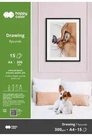 Happy Color Blok do rysunku ART A4/15 300g