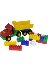 Auto ci�arowe Wywrotka  klocki POLESIE 4239