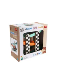 Zabawka drewniana Racing cars tower 61643 Trefl