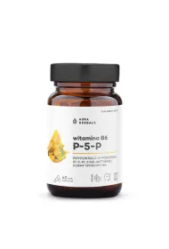 Aura Herbals Witamina B6 P-5-P 6 mg Suplement diety 60 kaps.