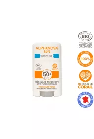 Alphanova Sun Krem z filtrem w sztyfcie do twarzy, SPF 50+, Blue Whale 12 g