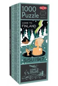 Puzzle 1000 el. Sauna, Sisu since 1917 Tactic
