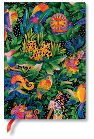 Paperblanks Notatnik Jungle Song midi linia