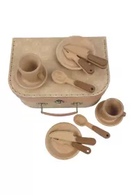 Zestaw �niadaniowy drewniany w walizce Egmont Toys