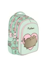 St. Majewski Plecak 4 komorowy Pusheen mint