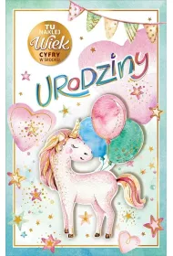 AbCard Kartka okoliczno�ciowa Urodziny (wymienne cyfry)