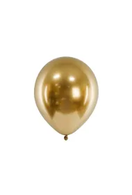 PartyDeco Balony Glossy z�oty 30cm