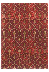 Paperblanks Red Velvet Notatnik Red Velvet Midi Flexi linia