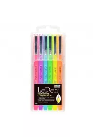 Marvy Cienkopisy Neon 6 kolor�w