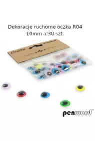 Polsirhurt Dekoracje Ruchome oczka R04 10 mm