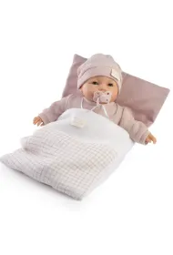 Lalka hiszpa�ska Bimba p�acz�ca ze �piworkiem 37cm Antonio Juan
