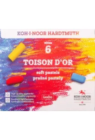 Koh-I-Noor Pastele Toison D`or 6 kolor�w