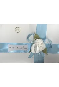 Karnet B6 RR Komunia �wi�ta - z�ote, srebrne lub kremowe mix