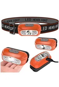 LeanToys Latarka czo�owa LED dwa tryby �adowanie USB