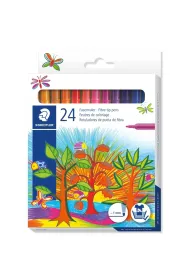 Staedtler Flamastry szkolne Noris Club, 24 kolory