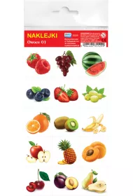 Jako Naklejki Owoce