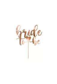 PartyDeco Topper Bride to be r�owe z�oto 17.5 cm