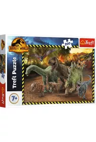 Puzzle 200 el. Dinozaury z Parku Jurajskiego Trefl