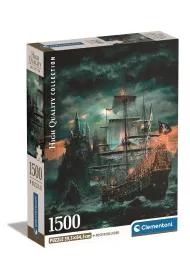 Puzzle 1500 el. Compact The Pirates Ship Clementoni