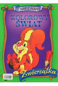 Kolorowy �wiat. Zwierz�tka z naklejkami