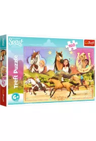 Puzzle 160 el. Trzy przyjaci�ki Trefl