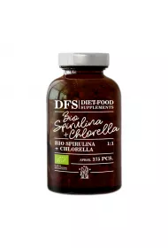 Diet-Food Chlorella + spirulina Suplement diety 375 tab. Bio
