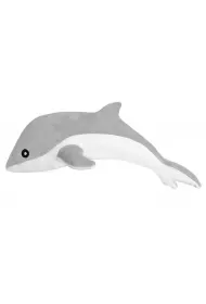 Maskotka pluszowy delfin szary 70cm LeanToys