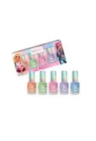 Zestaw pastelowych lakier�w do paznokci 5szt. WOW00110 KIDS EUROSWAN