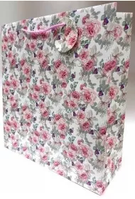 Fresh Torebka ozdobna matowa r�e 35x37x12cm