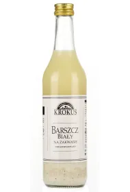 Krokus Barszcz bia�y na zakwasie niepasteryzowany 480 ml