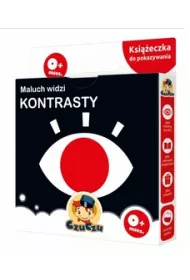 Czuczu Maluch widzi kontrasty Ksi��eczka do pokazywania 0 mies