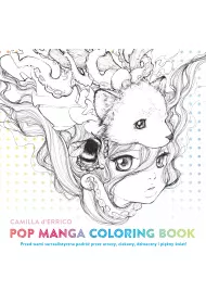 Pop manga coloring book