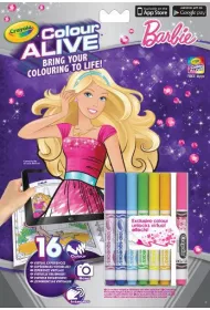 Zestaw kreatywny (do samodzielnego sk�adania) Crayola Barbie COLOUR ALIVE BARBIE (B140.95-1049) *