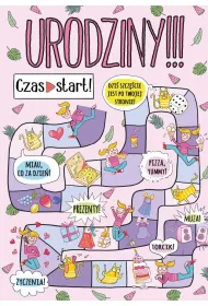 Henry Kartka urodzinowa urodziny A5 Dziewczyna gra