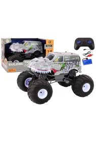 Du�e auto Dinozaur terenowe 2.4G R/C 1:6 LeanToys